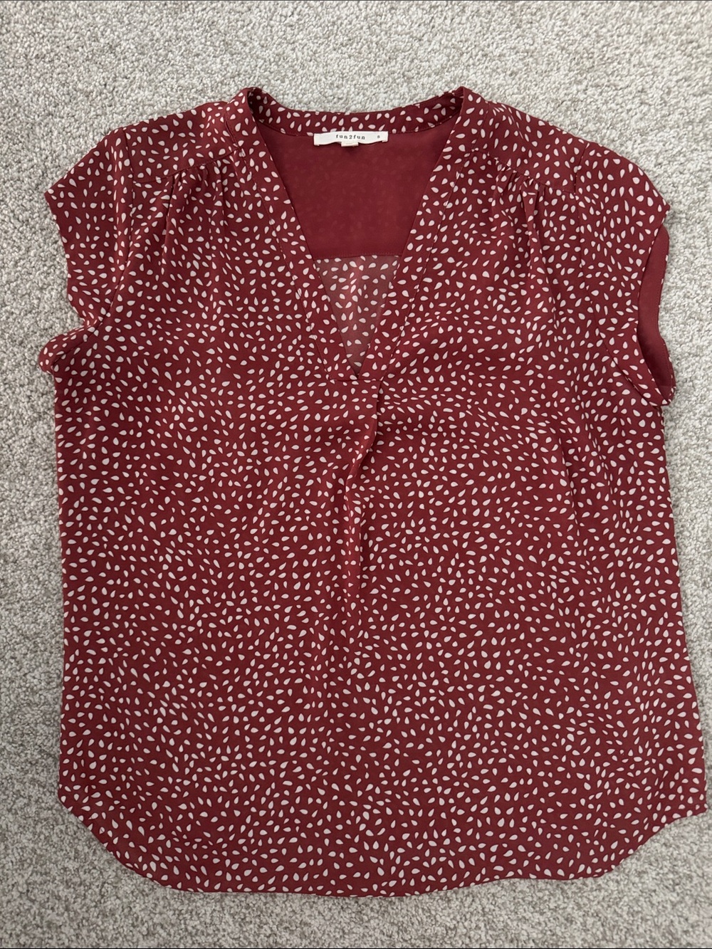 Fun2Fun short sleeve blouse